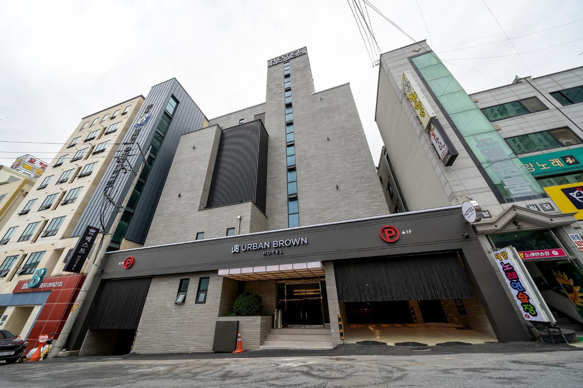 Urban Brown Hotel Chungju City Hall Exterior foto